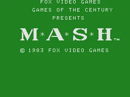 M.A.S.H. screenshot