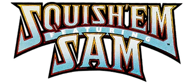 Squish 'Em Featuring Sam logo