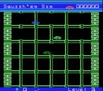 Backdrop artwork for Squish 'Em Featuring Sam