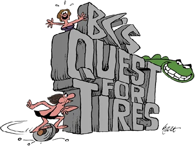 B.C.'s Quest for Tires logo