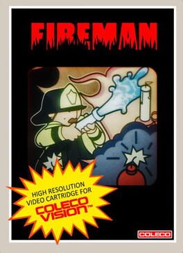 Fireman cover art for ColecoVision