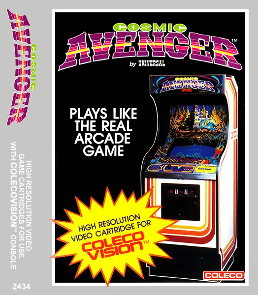 Cosmic Avenger box art