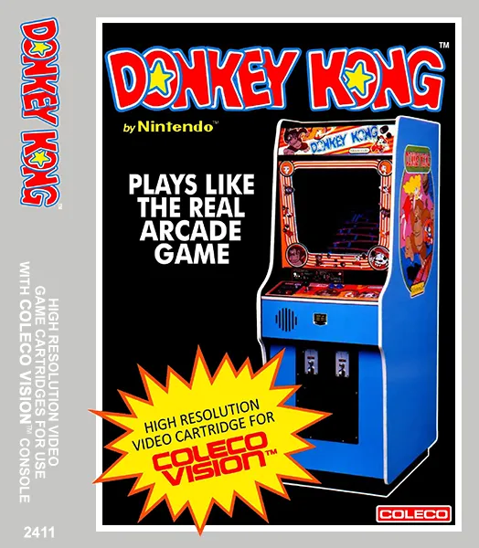 Donkey Kong box art