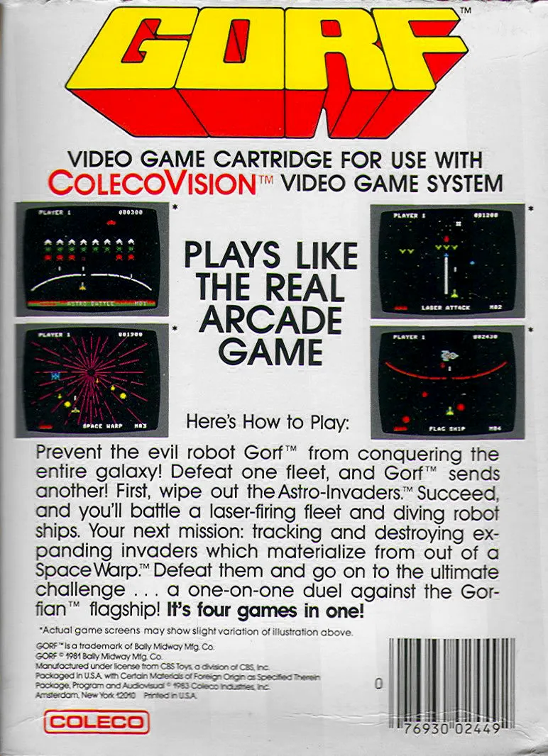 Gorf box back