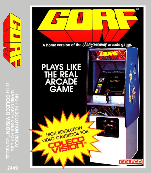 Gorf box art