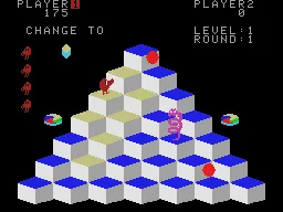 Q*bert screenshot
