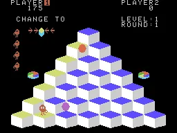 Q*bert screenshot