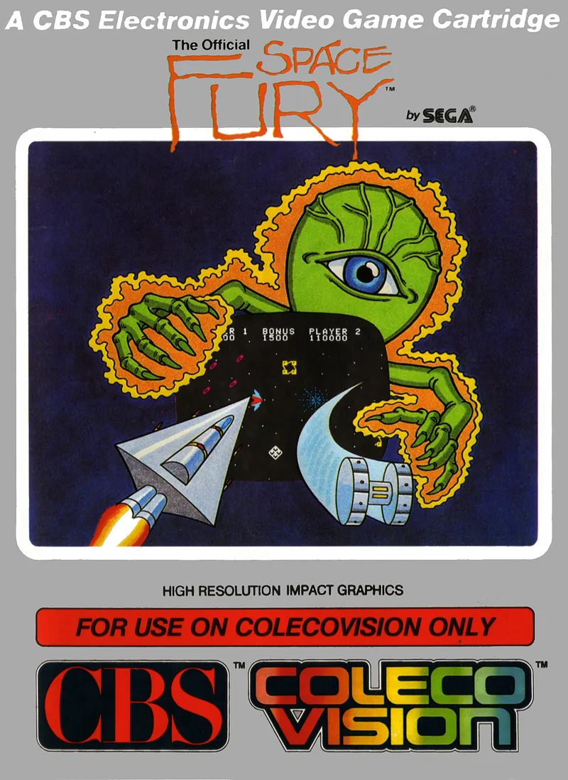 Space Fury box art