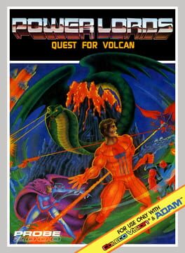 Power Lords - Quest for Volcan cover art for ColecoVision