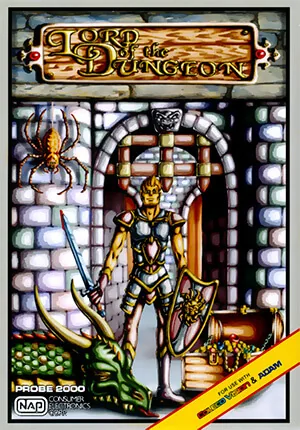 Lord of the Dungeon cover art for ColecoVision
