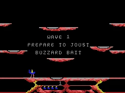 Joust title screen