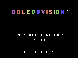 Front Line (USA, Europe) (Standard Controller) title screen