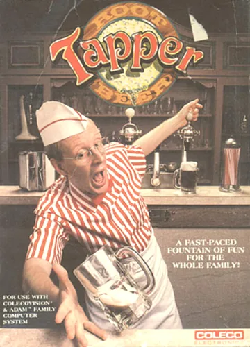 Root Beer Tapper cover art for ColecoVision