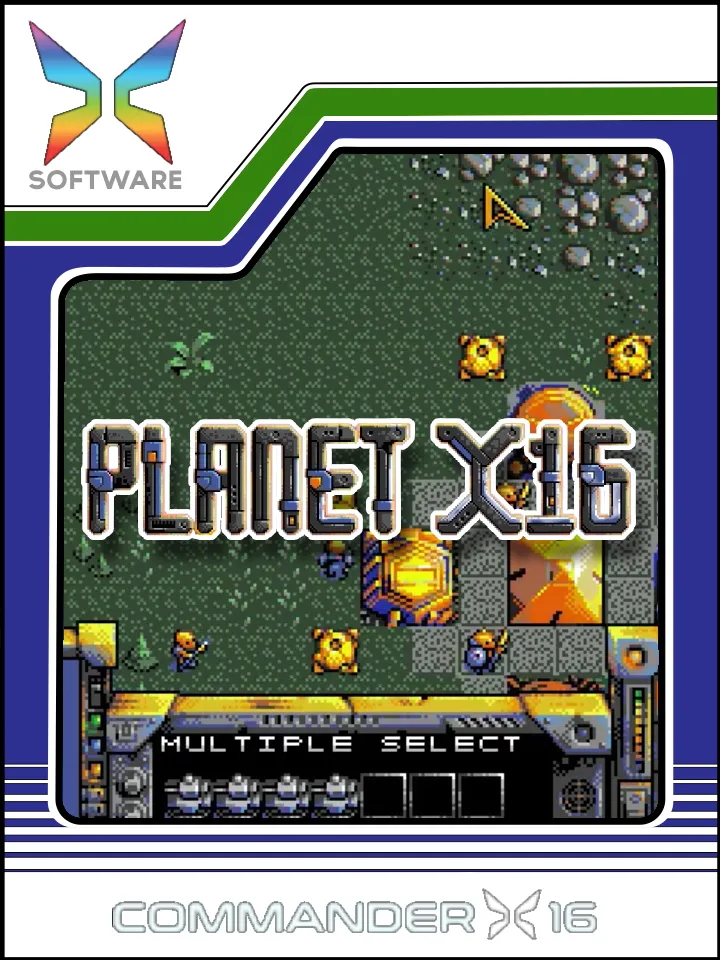 Backdrop artwork for Planet X16