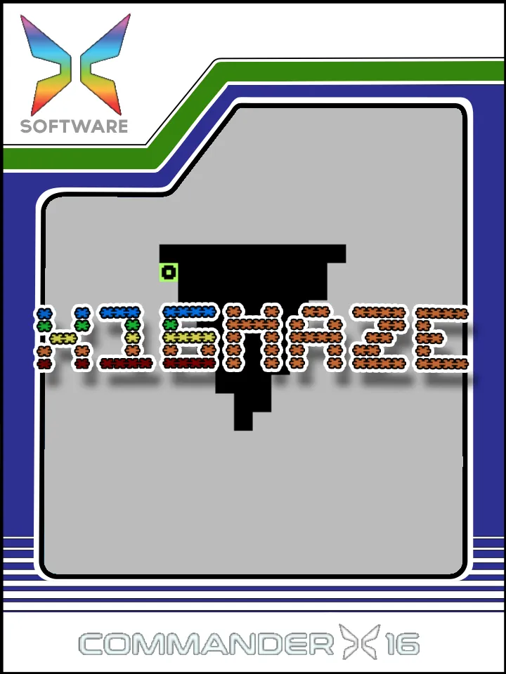 Backdrop artwork for X16 Maze
