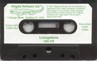 Livingstone, I Presume? cart