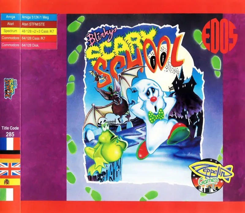 Blinky's Scary School box art