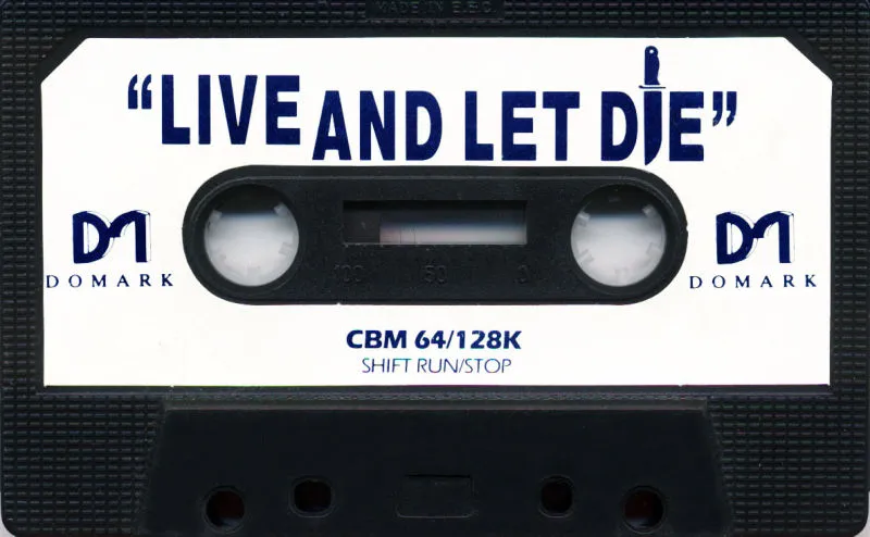 Ian Fleming's James Bond 007 in Live and Let Die: The Computer Game cart