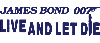 Ian Fleming's James Bond 007 in Live and Let Die: The Computer Game logo