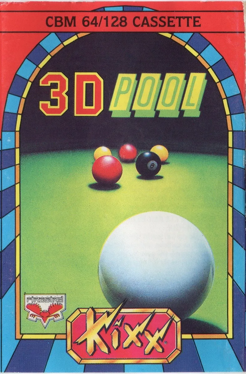 Sharkey's 3D Pool box art