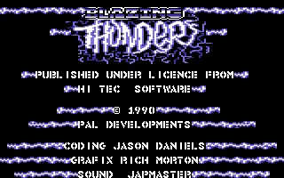 Backdrop artwork for Blazing Thunder