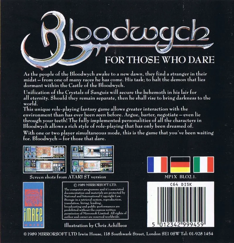 Bloodwych box back