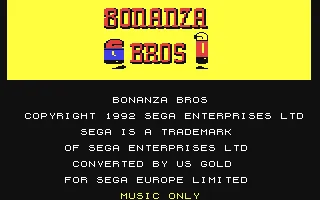 Bonanza Bros. screenshot