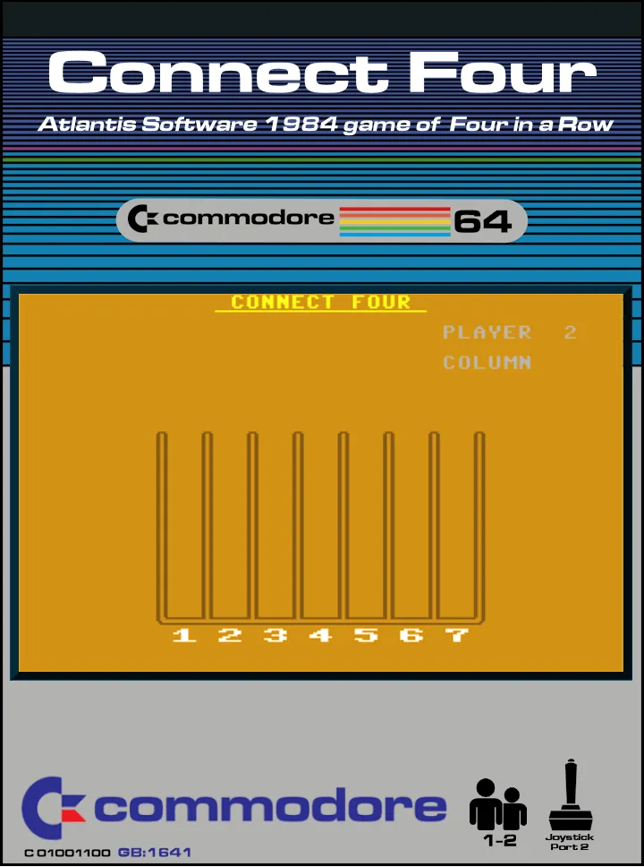 Connect 4 (Atlantis Software Ltd.) box art