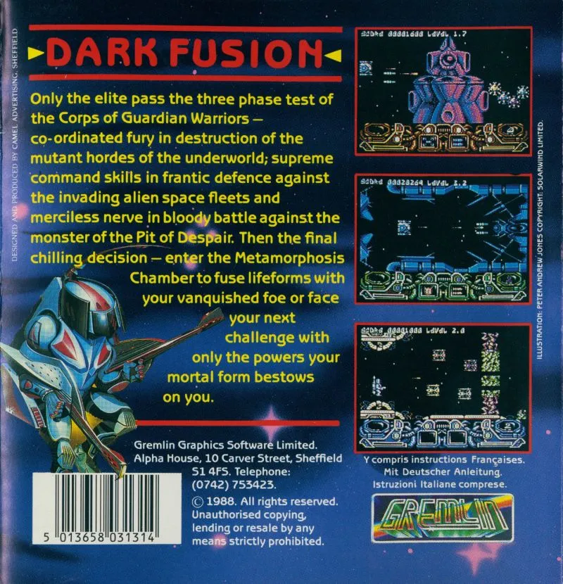Dark Fusion box back