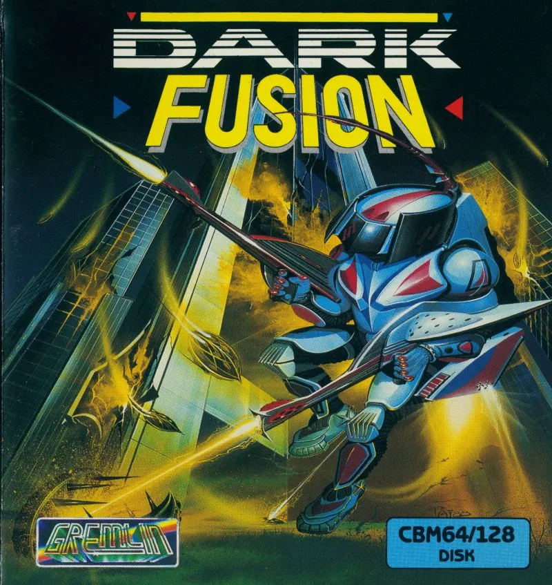 Dark Fusion cover art for Commodore 64