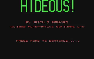 Hideous screenshot