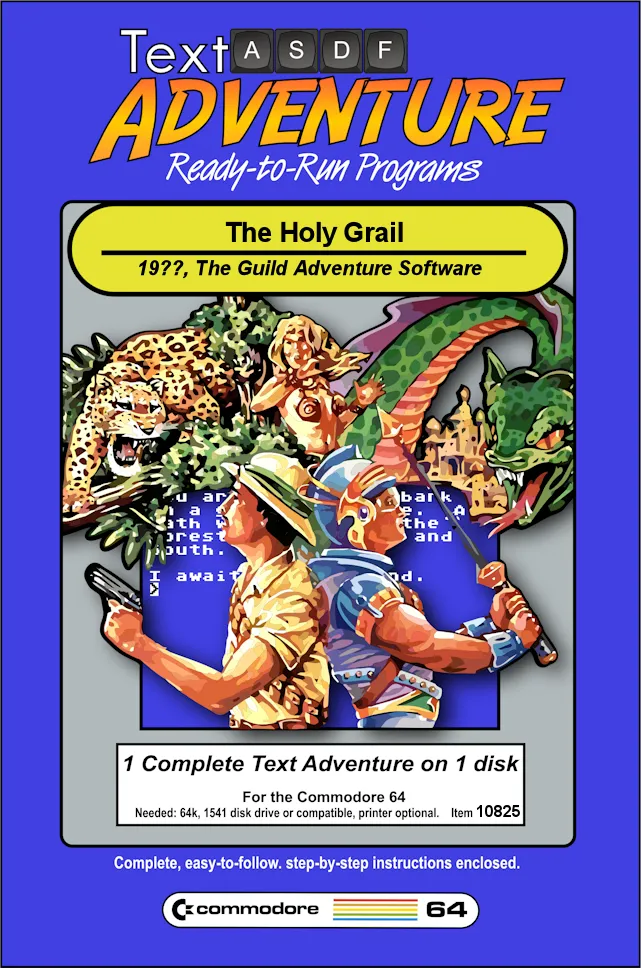 The Holy Grail box art