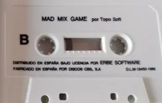 Mad Mix Game cart