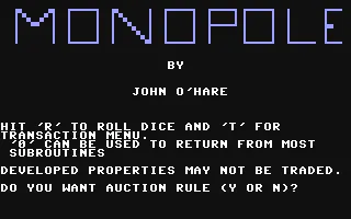 Backdrop artwork for Monopole