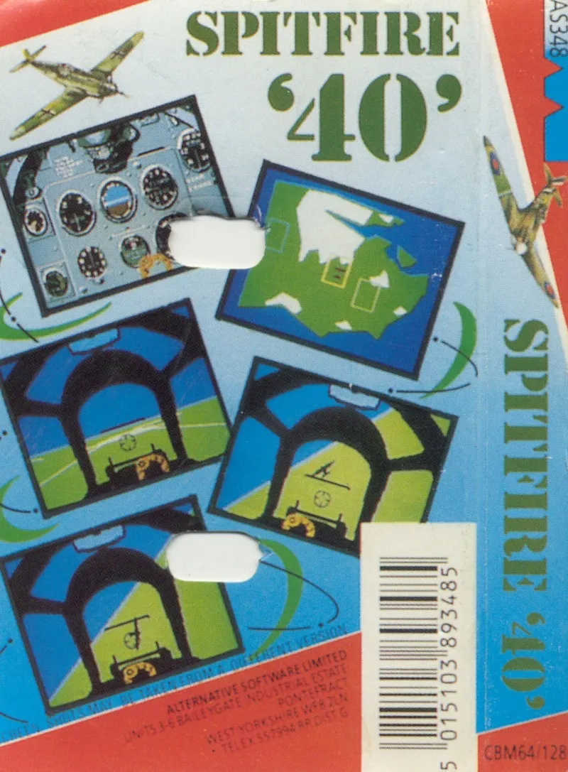 Spitfire 40 box back