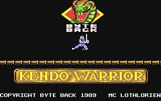 Backdrop artwork for Kendo Warrior