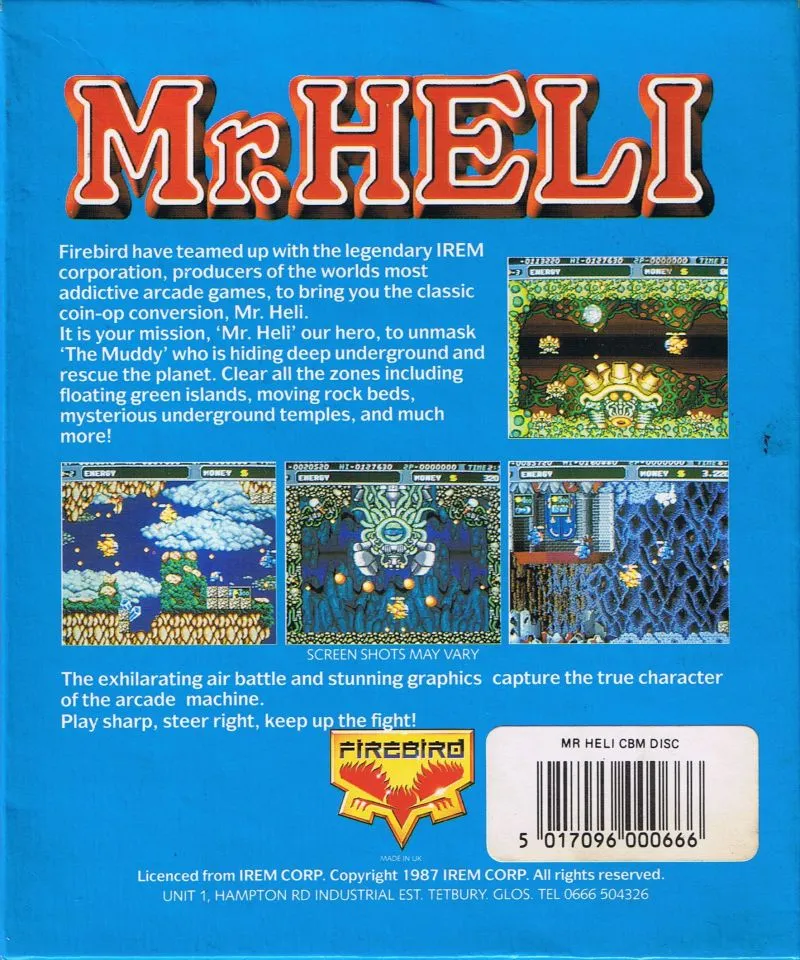 Mr. Heli box back