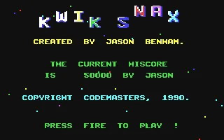 Kwik Snax screenshot