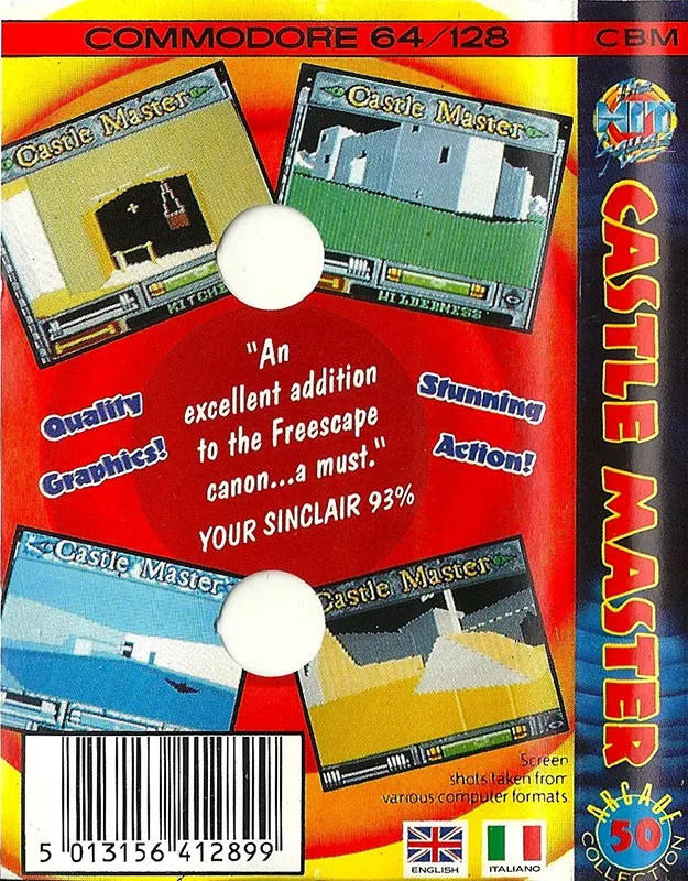 Castle Master box back