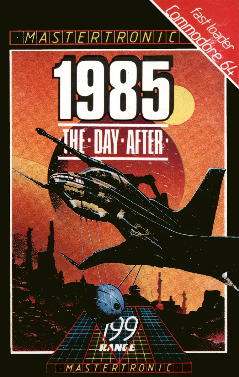 1985: The Day After cover art for Commodore 64