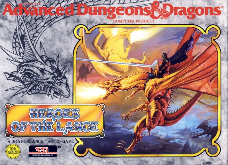 Heroes of the Lance box art