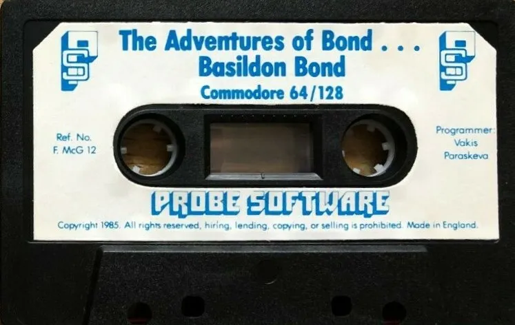 The Adventures of Bond... Basildon Bond cart