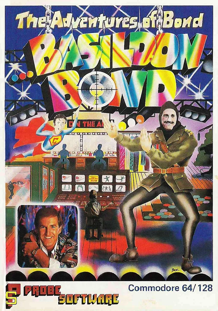 The Adventures of Bond... Basildon Bond box art