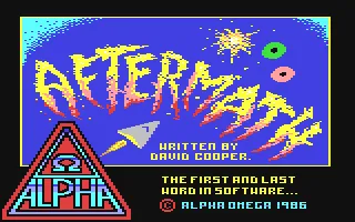 Aftermath (Alpha-Omega Software) screenshot