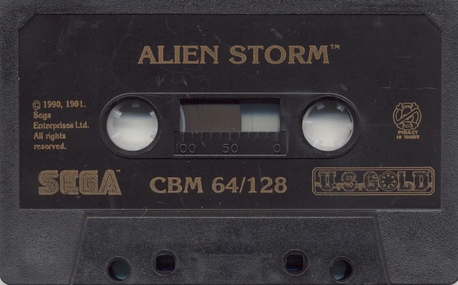 Alien Storm cart