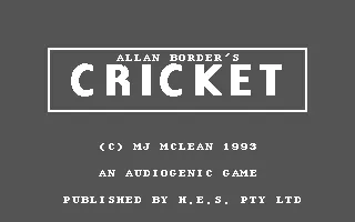 Allan Border's Cricket screenshot