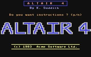 Altair 4 screenshot