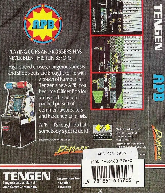 APB box back