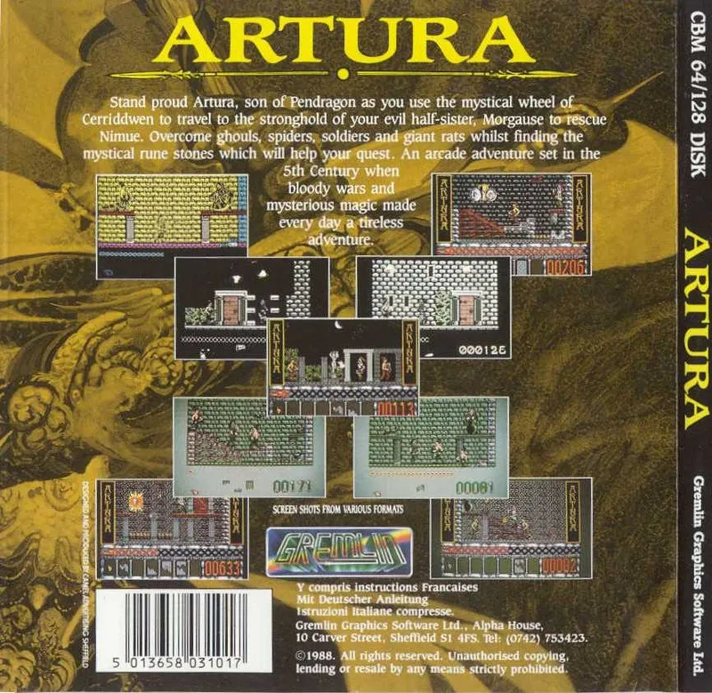 Artura box back