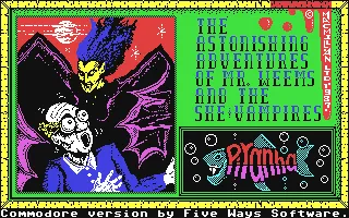 The Astonishing Adventures of Mr. Weems and the She Vampires screenshot